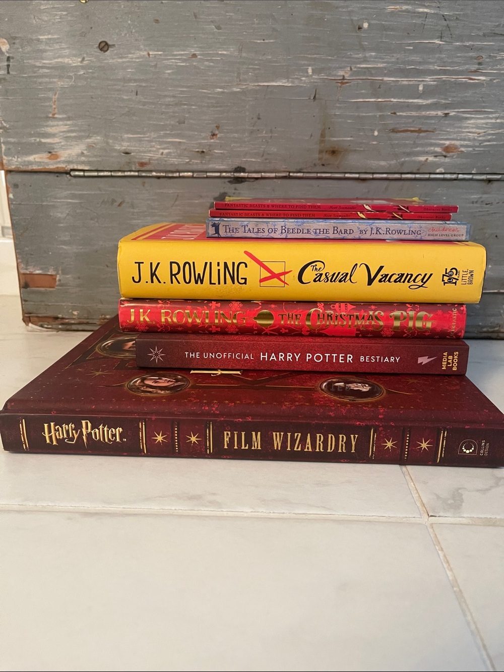 7, J. K. Rowling books all in good condition